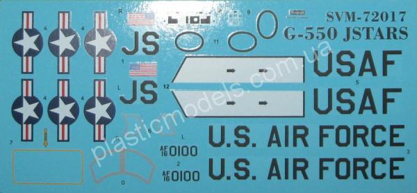 1/72 SOVA-M 72017 Gulfstream G-550 J-STARS