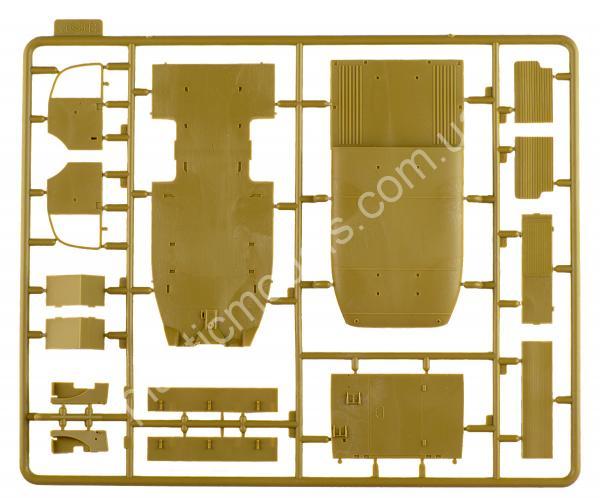 1/35 ICM 35528 Пожарная машина L1500S LLG с германскими пожарными