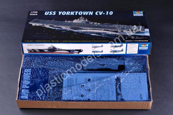 1/700 Trumpeter 5729 USS YORKTOWN CV-10