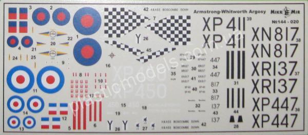 1/144 Mikro Mir 144-020 Armstrong-Whitworth Argosy
