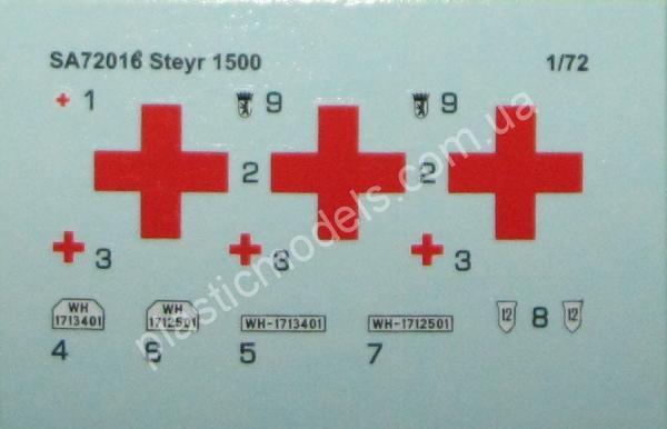 1/72 Special Armour Vehichles 72016 Steyr 1500 Krankenwagen