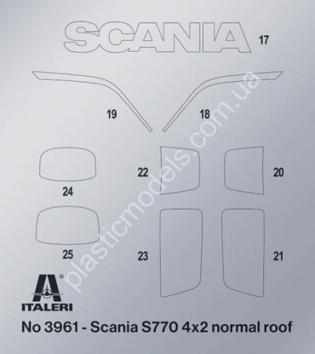 1/24 Italeri 3965 Scania 770 S V8 