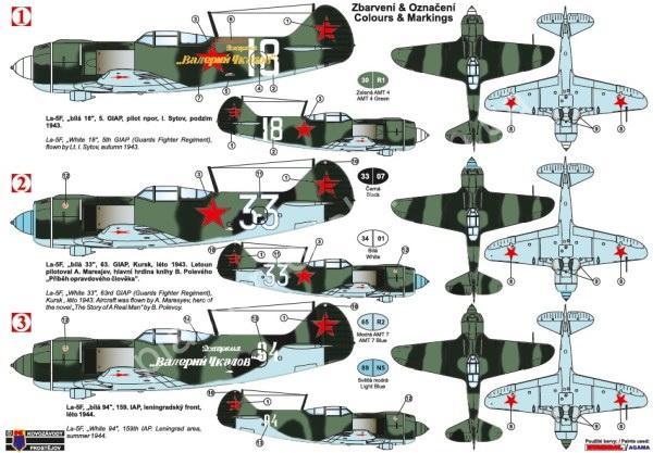 1/72 Kovozavody Prostejov 0174 La-5F “Early”