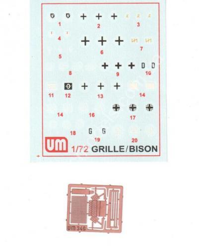 1/72 UM 346 Self-propelled gun Sd.Kfz. 138/1M Bizon