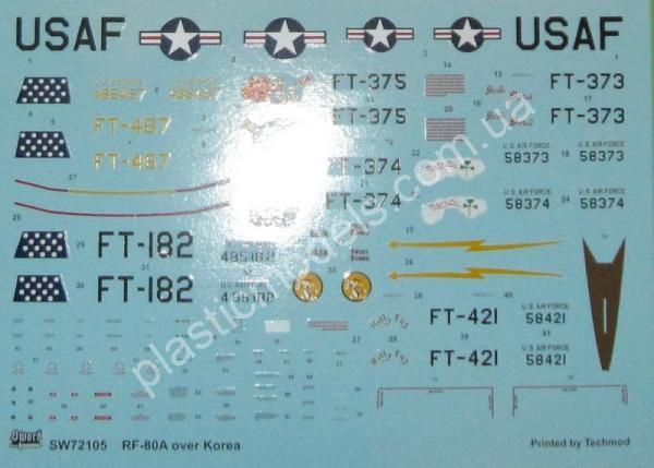 1/72 Sword 72105 Lockheed RF-80A over Korea