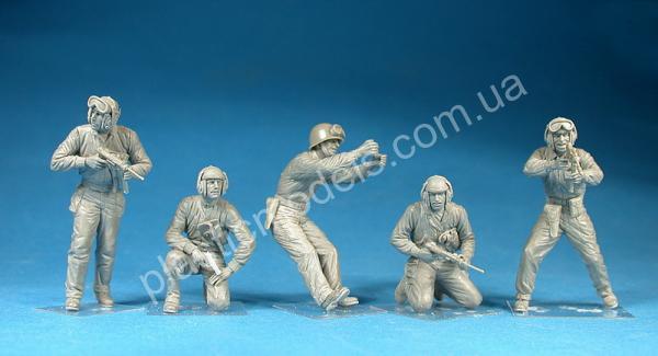 1/35 Mini-art 35135 Американский танковый экипаж в ближнем бою.