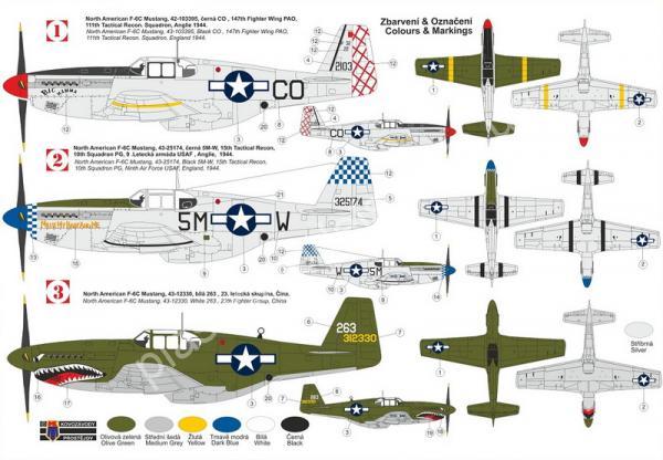 1/72 Kovozavody Prostejov 0246 F-6C „Photo-recce Mustang“
