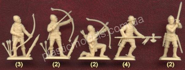 1/72 Italeri 6027 English Knights and Archers