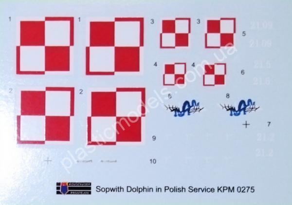 1/72 Kovozavody Prostejov 0275 Sopwith Dolphin „In Polish Services“