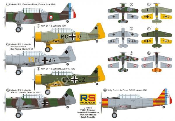 1/72 RS models 92207 North-American NAA-64 P-2 'North'