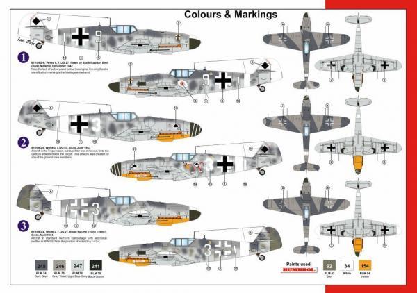 1/72 AZ model 7511 Messerschmitt Bf 109 G-6 Trop AZ model