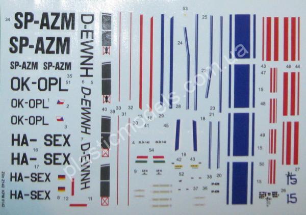 1/72 Kovozavody Prostejov 0142 Zlin Z-142