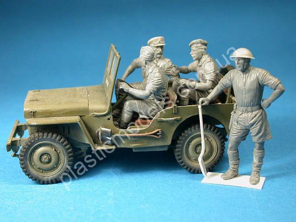1/35 MiniArt 35051 Britis Jeep crew
