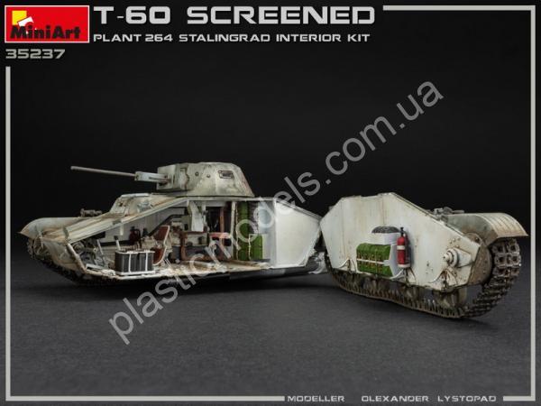 1/35 MiniArt 35237 T-60 Screened (Plant No. 264 Stalingrad) Interior Kit