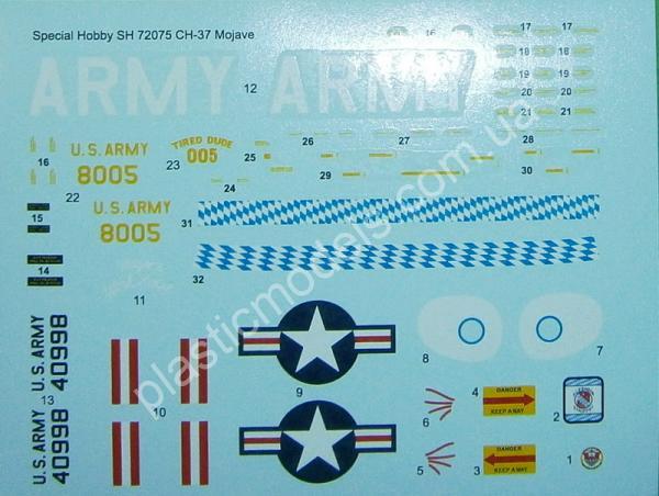 1/72 Special hobby 72075 CH-37 Mojave