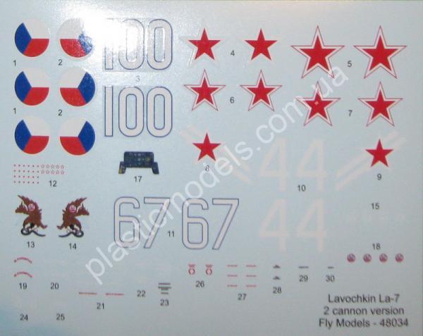 1/48 FLY 48034 Lavochkin La-7