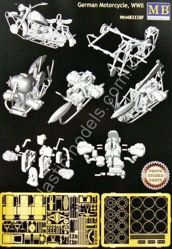 1/35 Master Box 3528F German motorcycle, WWII