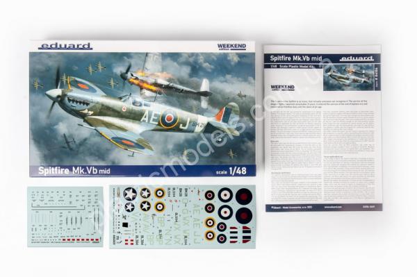 1/48 Eduard 84186 Spitfire Mk. V b mid
