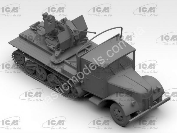 1/35 ICM 35455 Sd.Kfz.3b with Flak 38