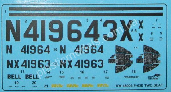 1/48 Dora Wings 48003 Bell TP-63E Kingcobra  Trainer