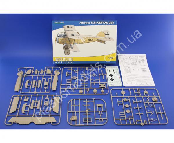 1/48 Eduard 84152 Albatros D.III OEFFAG 253 weekend edition