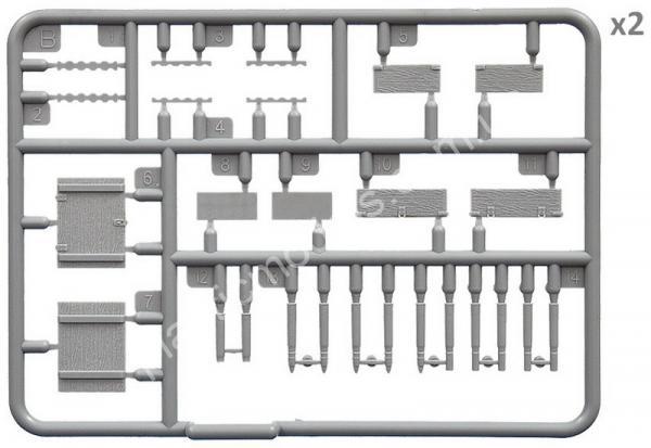 1/35 MiniArt 35261 Soviet Ammo Boxes w/Shells