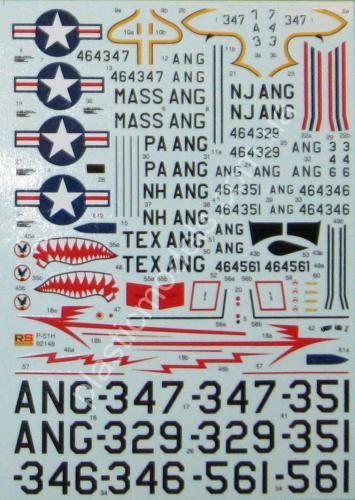 1/72 RS models 92148 P-51 H Mustang ANG