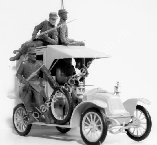 1/35 ICM 35705 French Infantry on the march (1914) (4 figures)