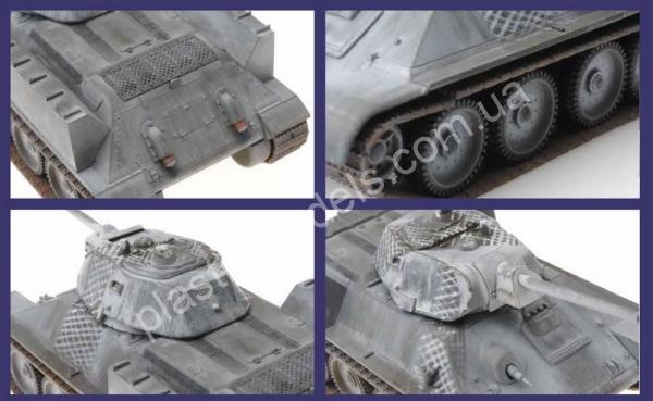 1/72 UM 441 T-34 Fire-throwing tank with FOG-1