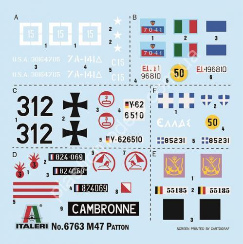 1/35 Italeri 6763 M47 Patton