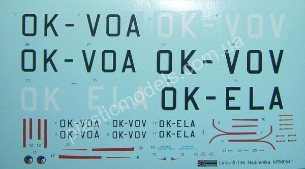 1/72 Kovozavody Prostejov 0541 Letov S-139
