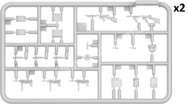 1/35 MiniArt 35334 U.S. Weapons & Equipment for Tank Crew & Infantry