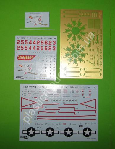 1/48 Great Wall Hobby 4802 P-61A Black Widow