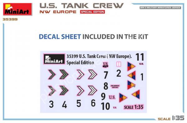 1/35 MiniArt 35399 U.S. Tank Crew NW Europe - Special Edition