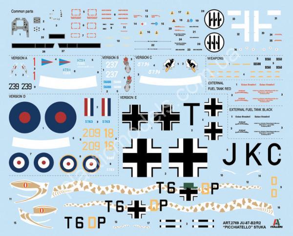 1/48 Italeri 2769 JU 87 B-2/R-2 Stuka 