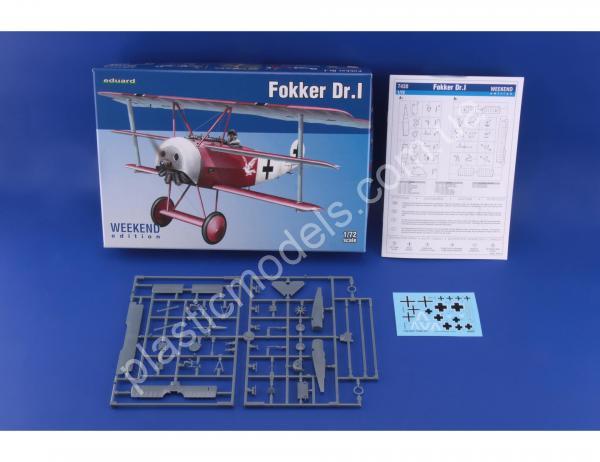 1/72 Eduard 7438 Fokker Dr. I