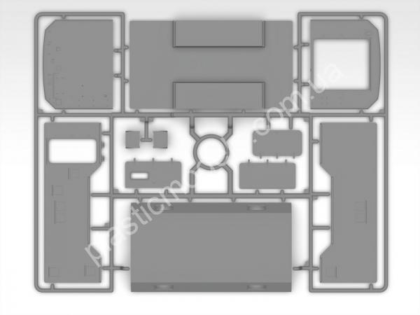 1/35 ICM 35010 Truck Box of Military Vehicle (KUNG)