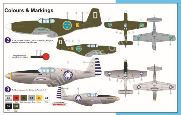 1/72 AZ model 7514 P-51B Mustang Foreign Service
