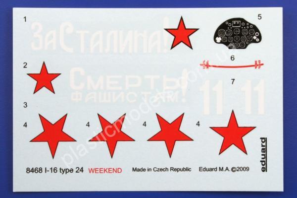 1/48 Eduard 8468 I-16 Type 24