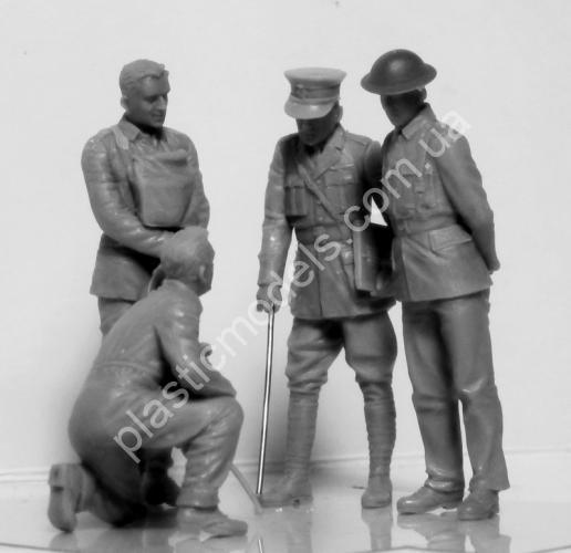 1/35 ICM 35708 British Tank Crew (4 figures)