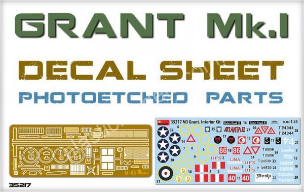 1/35 MiniArt 35276 tank Grant Mk.I