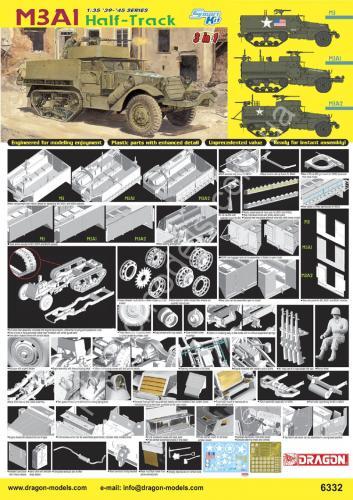 1/35 Dragon 6332 M3A1 Half-Track