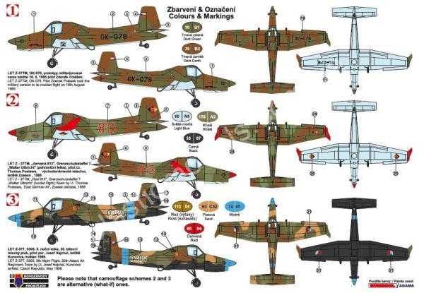 1/72 KPM 0146 Z-37TM „Turbo Military“