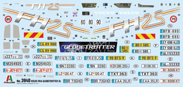 1/24 Italeri 3940 Volvo FH4 Globetrotter XL