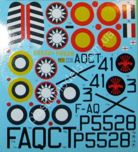 1/72 RS models 92250 Airspeed Envoy British Airliner