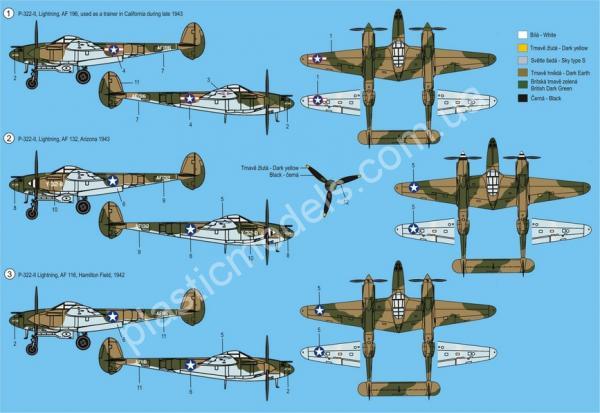 1/72 RS models 92096 Lightning P-322 II
