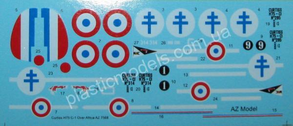 1/72 AZ model 7575 Curtiss Hawk H-75 
