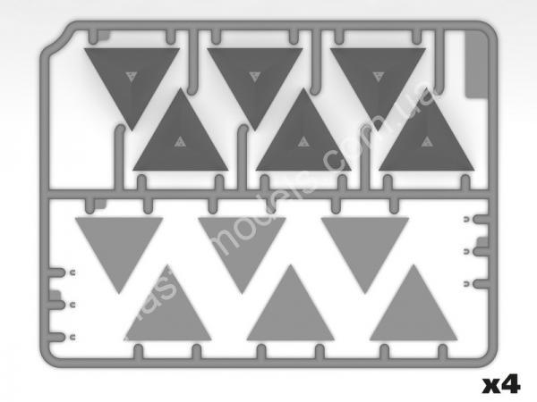1/35 ICM 35746 ’Dragon’s teeth’. Аnti-tank Obstacles