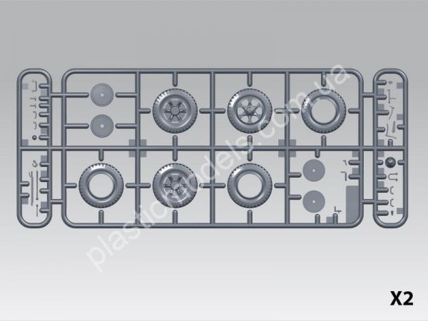 1/35 ICM 35462 Krupp L3H163 Kfz.72, Германский автомобиль радиосвязи ІІ МВ