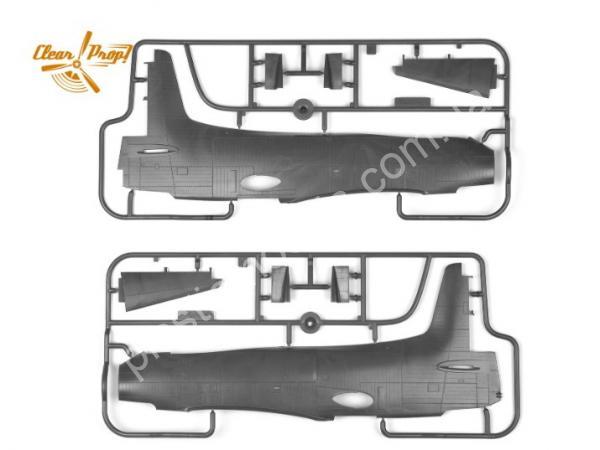 1/48 Clear Prop 4802 Douglas XA2D-1 Skyshark